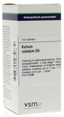 VSM Kalium Iodatum D6 200 tabletten