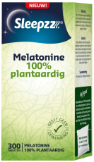 Sleepzz Melatonine plantaardig 0,1 mg 300 tabletten