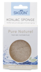 skoon Konjac Spons Pure Bio 1 stuk
