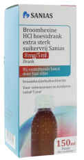 Sanias Broomhexine Hoestdrank Extra Sterk 150ml