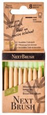 NextBrush Bamboe interdentale ragers ISO 2 8 stuk