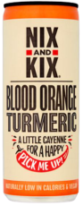 nix & kix Blood Orange Turmeric blikje 250ml