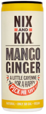 nix & kix Mango Ginger blikje 250ml