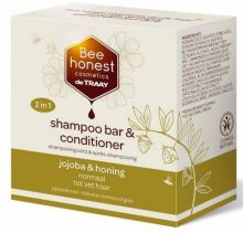 Traay Bee Honest Shampoobar Jojoba & Honing 80 gram