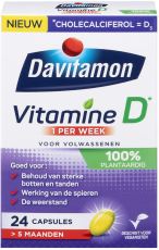 Davitamon Vitamine D3 Vegan 24 capsules