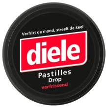 Diele Drop Salmiak Pastilles 75 gram