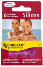 Ohropax Siliconen Oordopjes 6 stuks