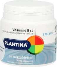 Plantina Vitamine B12 90 zuigtabletten