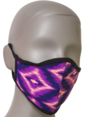 dnl Mondkapje Uitwasbaar Paars & Roze One-Size 1 stuks