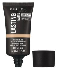 Rimmel London Lasting Matte Fair Beige 085 Foundation 30ml