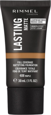 Rimmel London Lasting Matte Cocoa 408 Foundation 30ml