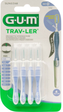 Gum Trav-Ler Ragers 0,6mm Lila 4 stuks