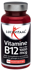 Lucovitaal Vitamine B12 1000mcg  180 kauwtabletten