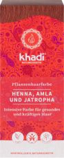 khadi Haarverf Henna, Alma en Jatropha 100 gram