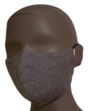 dnl Mondkapje Grey One Size - Uitwasbaar 1 stuks