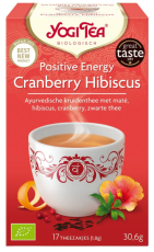 Yogi Tea Positive Energy Cranberry Hibiscus 17 zakjes