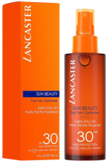 Lancaster Sun Beauty Fast Tan Optimizer Satin Dry Oil SPF30 150 ML