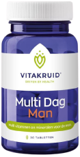 Vitakruid Multi Dag Man 30 tabletten