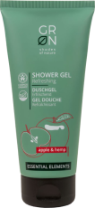 grn Essential Elements Shower Gel Apple & Hemp 200ml
