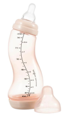 Difrax S-Fles Natural Roze Blossom Babyfles 170ml