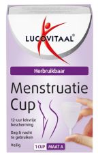 Lucovitaal Menstruatie Cup Maat A 1 stuk