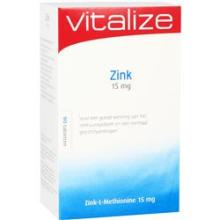 Vitalize Zink 15 mg tabletten 90 tabletten