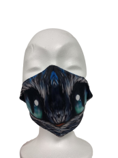 dnl Mondkapje Cat Eye One Size - Uitwasbaar 1 stuk