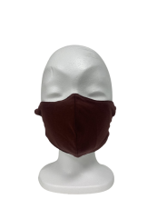 dnl Mondkapje Bordeaux One Size - Uitwasbaar 1 stuk