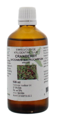 Natura Sanat Cranberry vrucht tinctuur 100ml