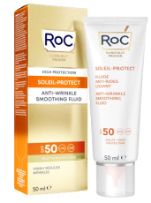 RoC Soleil protect anti wrinkle smoothing fluid SPF50+ 50ml