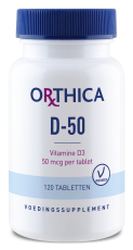 Orthica D-50 120 tabletten