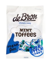 De Bron Toffee pepermunt suikervrij 100gr