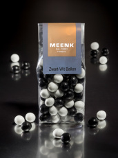 Meenk Zwart Wit Ballen 180g