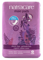 Natracare Maandverband Super 12 stuks