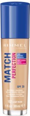 Rimmel London Match Perfection Foundation Light Nude 30ml