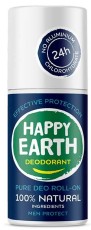 Happy Earth Pure Deo Roll-On Men Protect 75ml