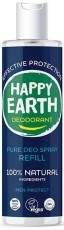 Happy Earth Pure Deo Spray Men Protect - Navulling 300ml