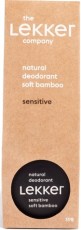 lekker company Deodorant natural soft bamboo sensitive skin 30ml