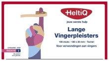 Heltiq Lange Vingerpleisters Textiel 180 x 20 100st