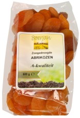 Boerjan Zongedroogde Abrikozen 500gr