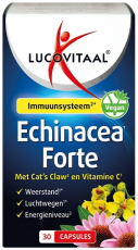 Lucovitaal Echinacea Forte+ Cat's Claw 30 Capsules