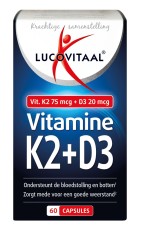 Lucovitaal Vitamine K2 + D3 60 Caps 60caps