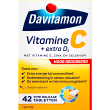 Davitamon Vitamine C + Extra D3 42 tabletten