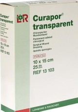 Lohmann & Rauscher Curapor Transparent Wondverband 10x15cm 25st