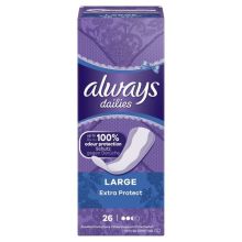 Always Dailies extra protect large 26st