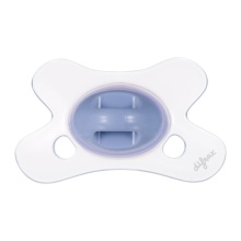 Difrax Fopspeen natural 0-6 mnd Cotton Candy Lavender 1st