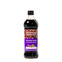 Terschellinger Cranberry-Zwarte Bes Siroop Bio 500ml