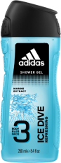 Adidas Ice Dive Men 3-in-1 Douchegel 250ml