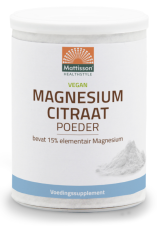 Mattisson Magnesium Citraat Poeder 16% 200g