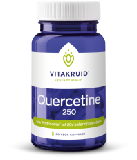 Vitakruid Quercetine 250 met Phytosome-technologie 60vc